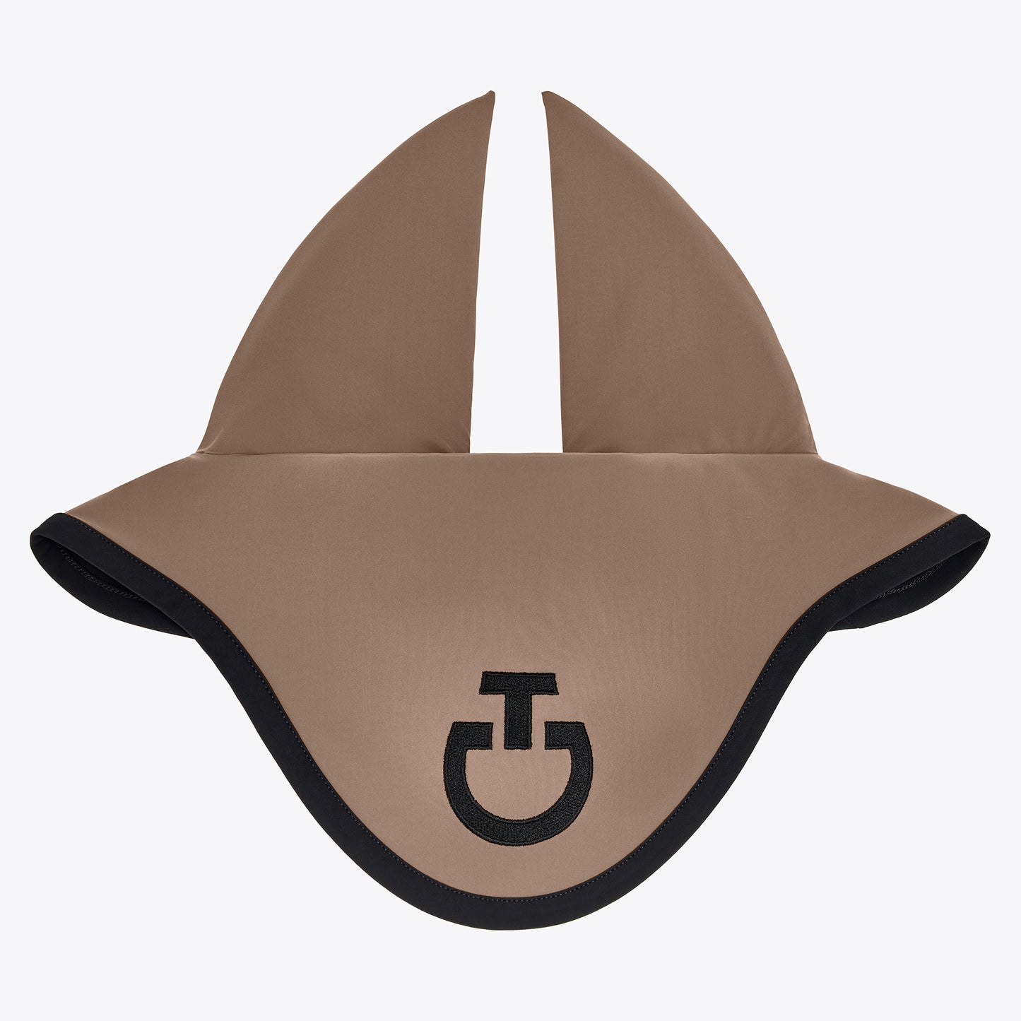 Cavalleria Toscana FW25 Lightweight Jersey Stripe Earnet Veil | Walnut