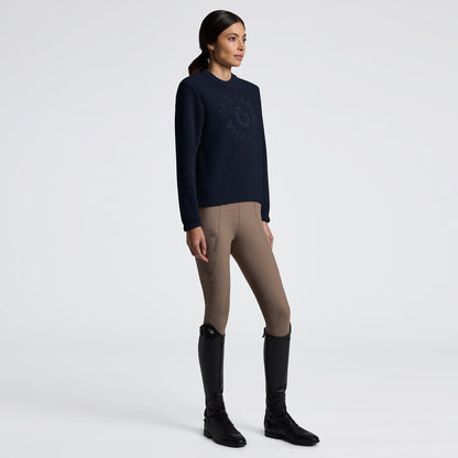 Cavalleria Toscana Fleece Crew Neck Jumper