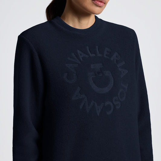 Cavalleria Toscana Fleece Crew Neck Jumper