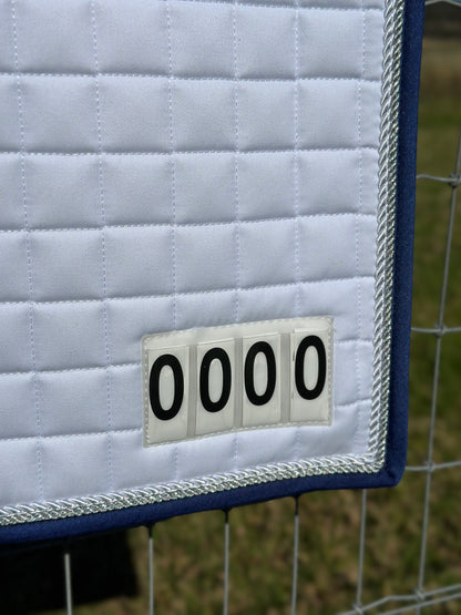 Horse Fashion Australia Dressage Competition Pad V2.0 with Numbers