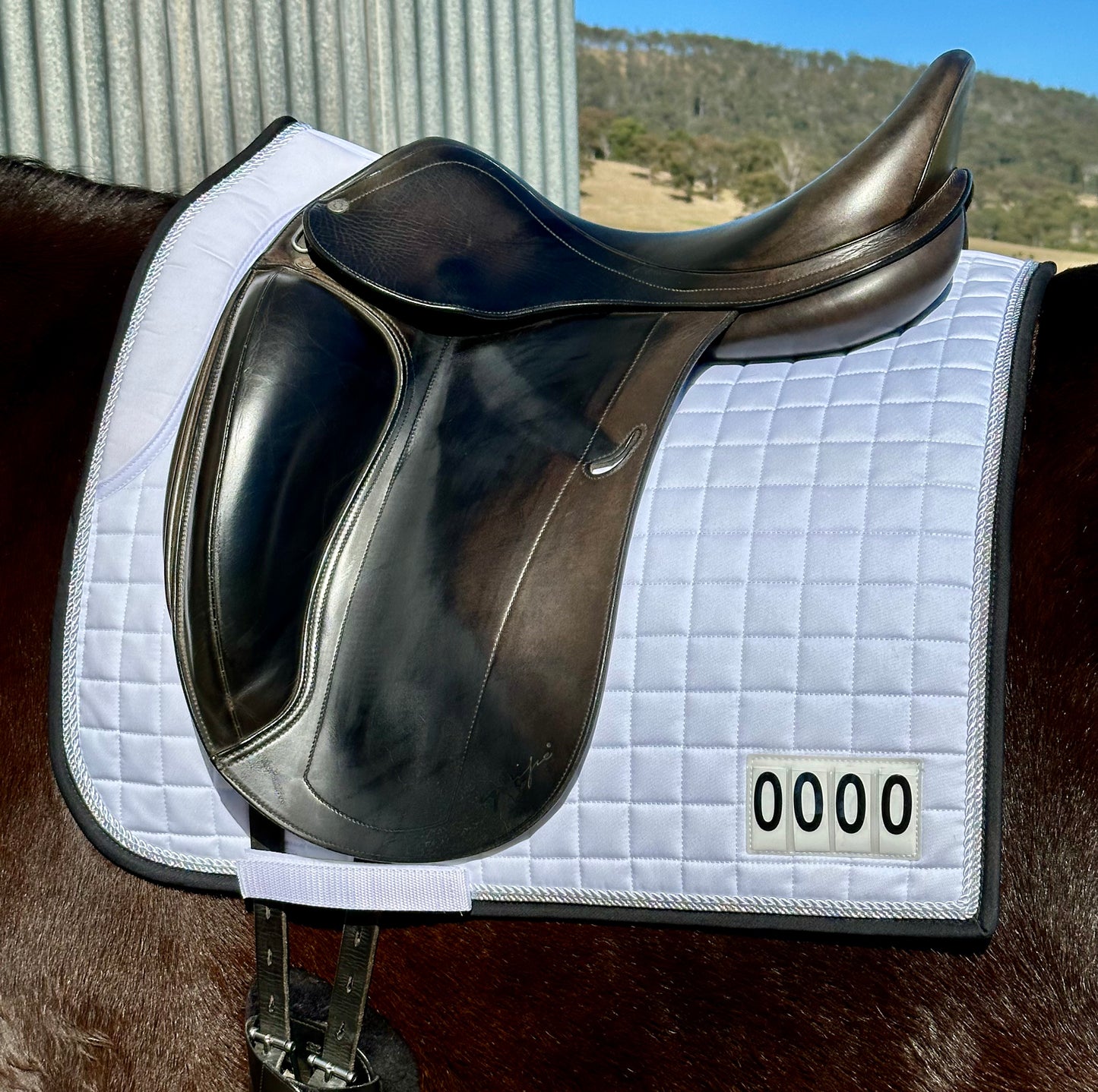 Horse Fashion Australia Dressage Competition Pad V2.0 with Numbers