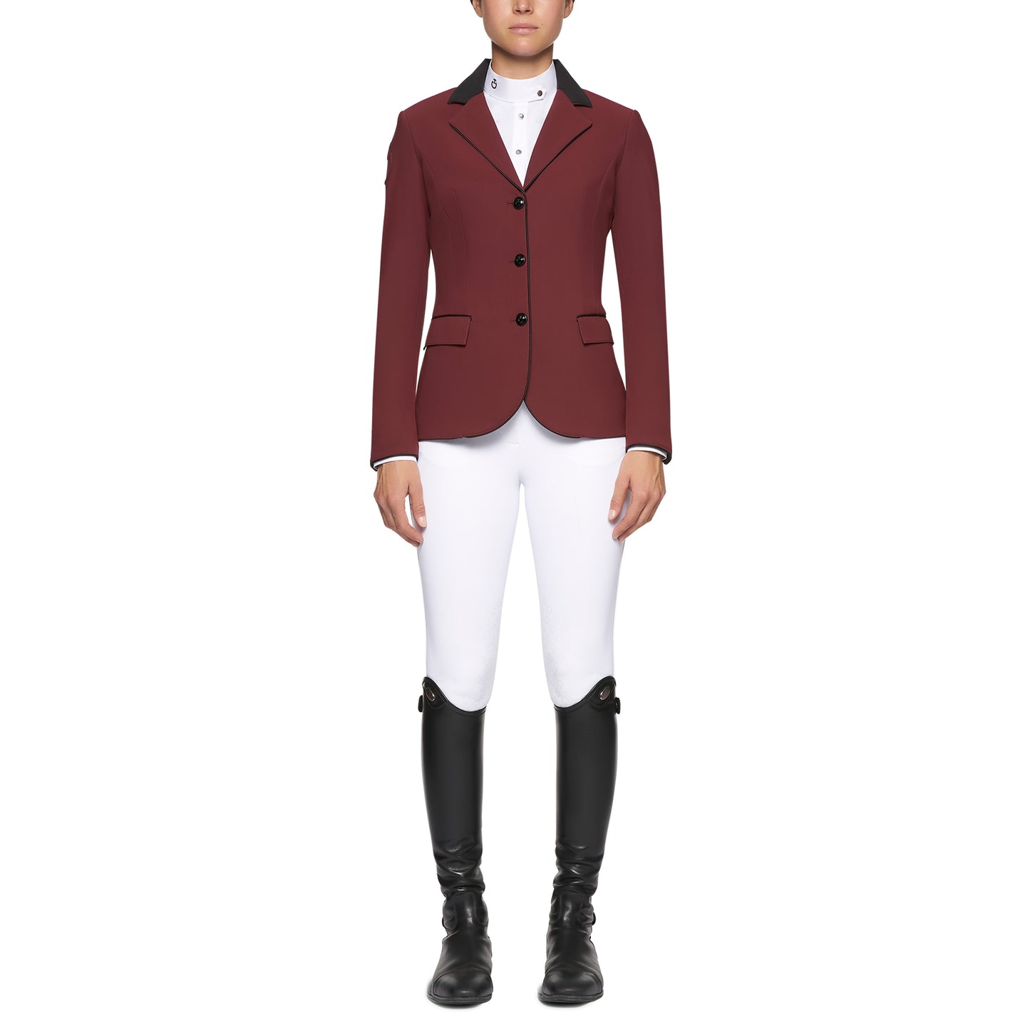 Cavalleria Toscana FW25 GP Riding Jacket | Bordeaux PREORDER