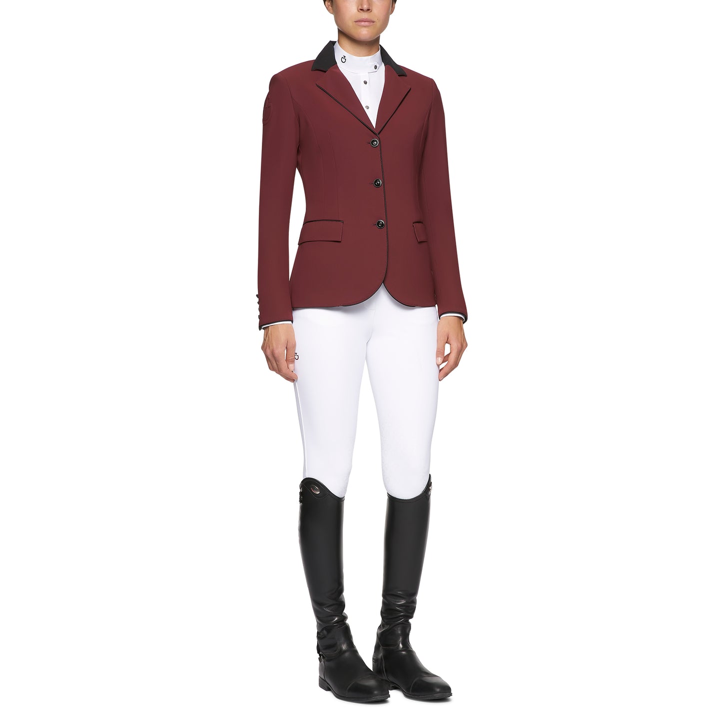 Cavalleria Toscana FW25 GP Riding Jacket | Bordeaux PREORDER