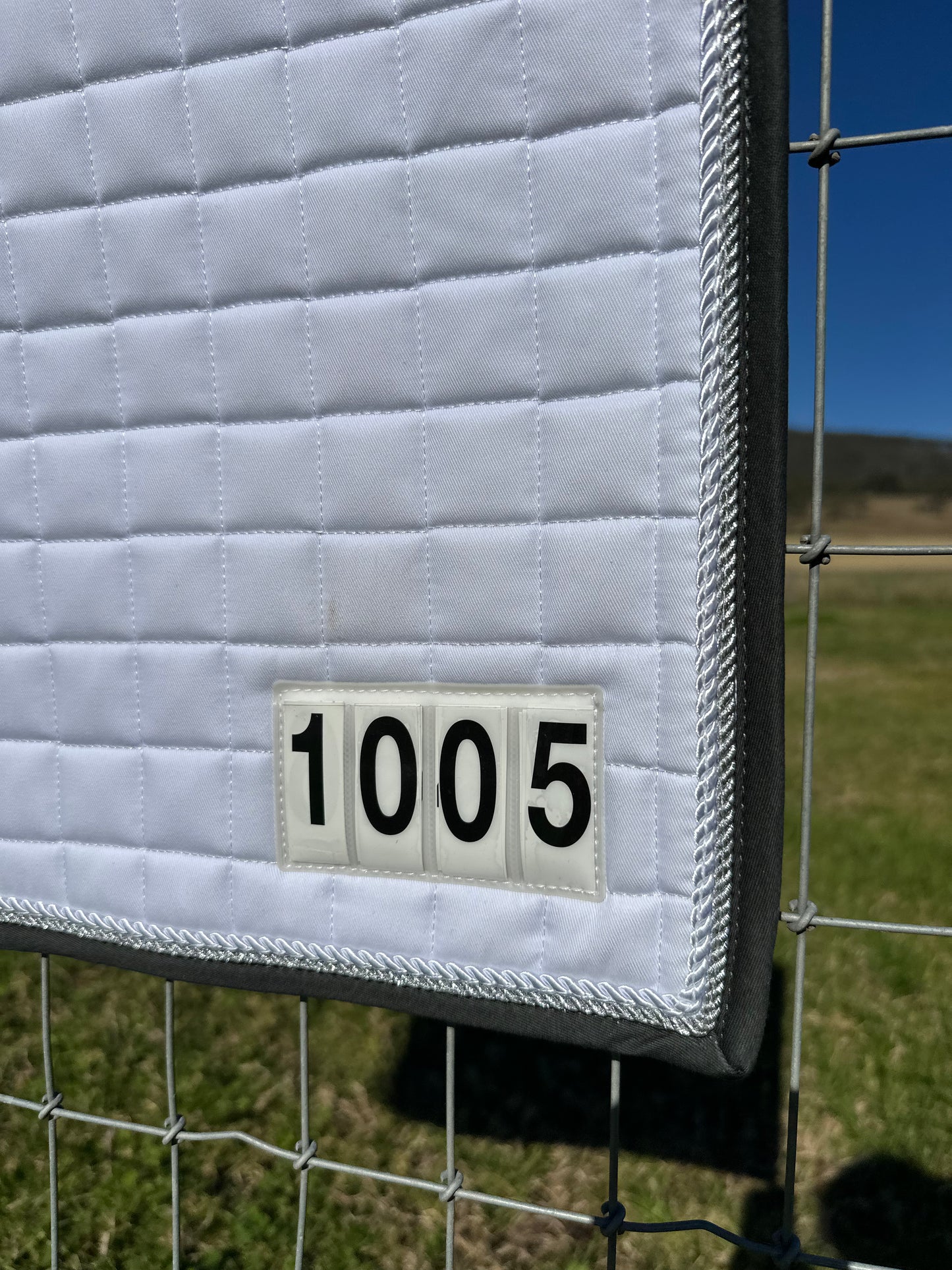 Horse Fashion Australia Dressage Competition Pad V2.0 with Numbers