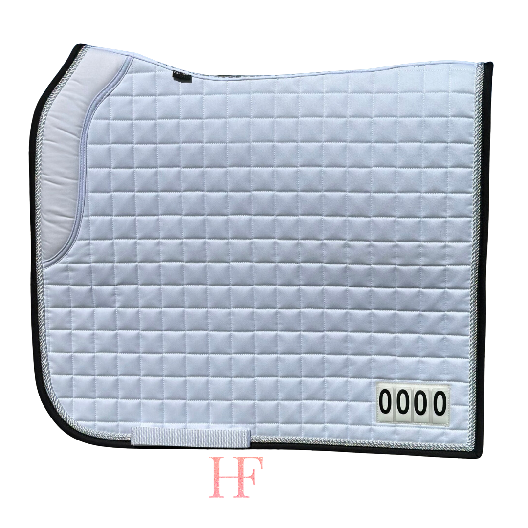 Horse Fashion Australia Dressage Competition Pad V2.0 with Numbers