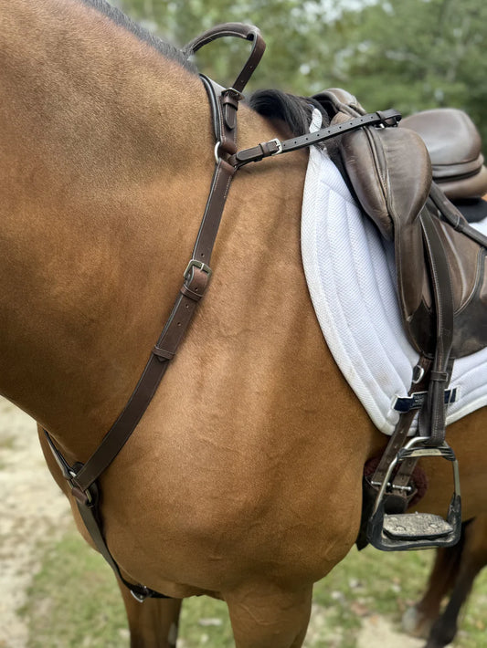 Correct Connect 3-Point Breastplate with Double Neck Strap