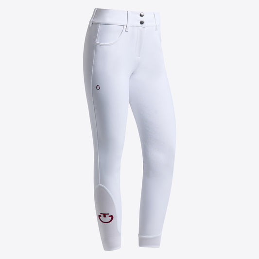 Cavalleria Toscana SS25 American Full Grip Breeches | White or Blue Fog