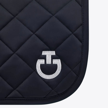 Cavalleria Toscana Glitter Dressage Saddle Pad | Navy