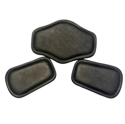 Correct Connect Removable Leather Pads for Short Comfort Girth