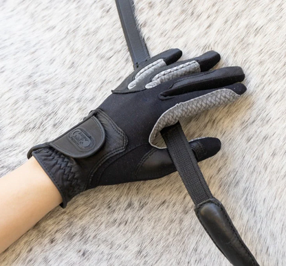 Fingerless horse riding store gloves