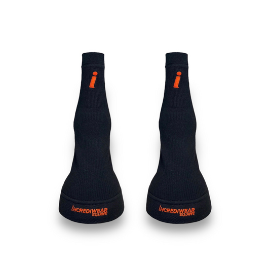 Incrediwear Equine Circulation Hoof Socks - BLACK