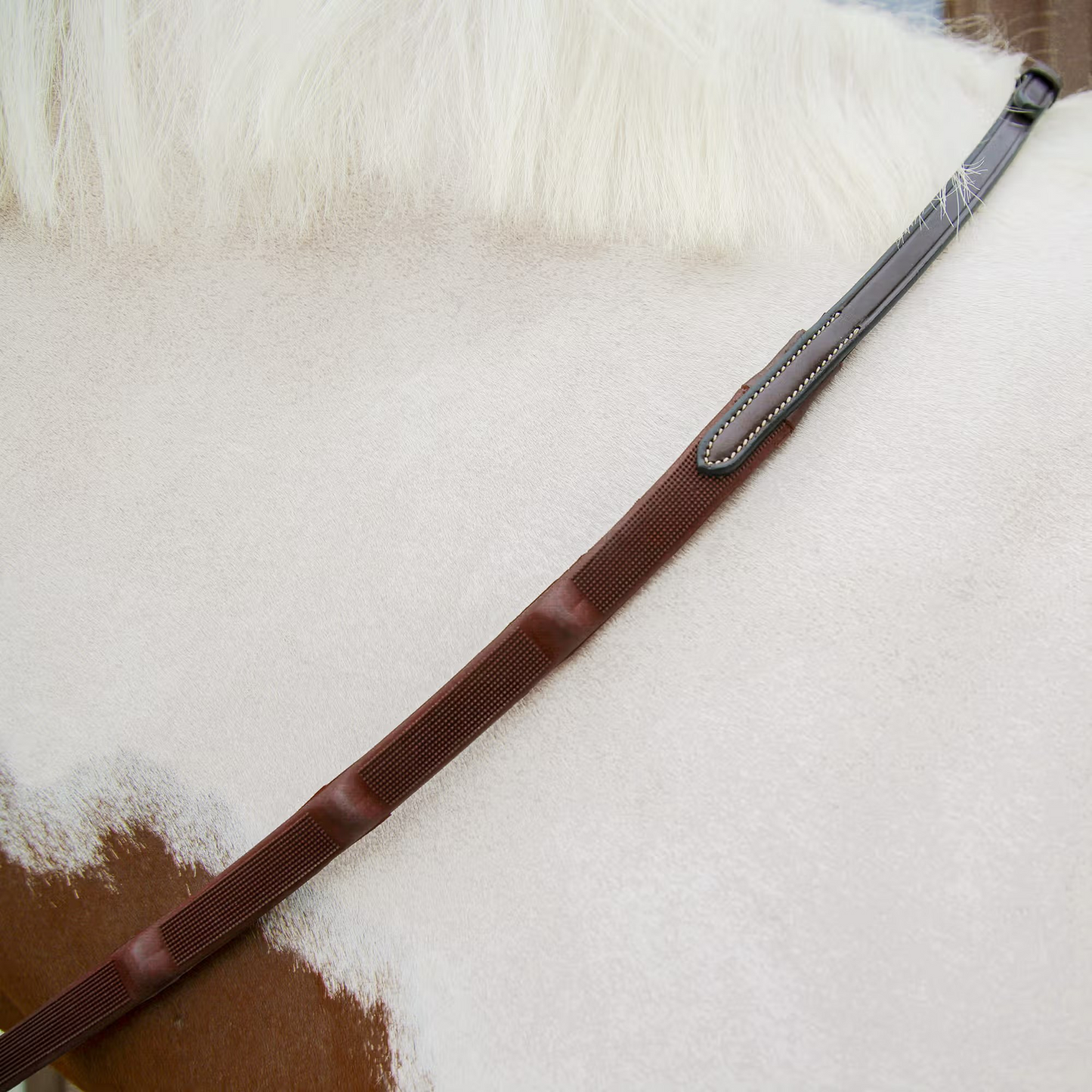 Working By Dy'on 1/2" Rubber Reins with Integrated Stops