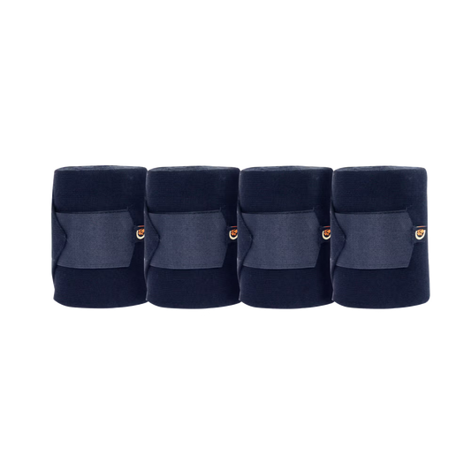 Kentucky Wool Bandages Navy - Set of 4
