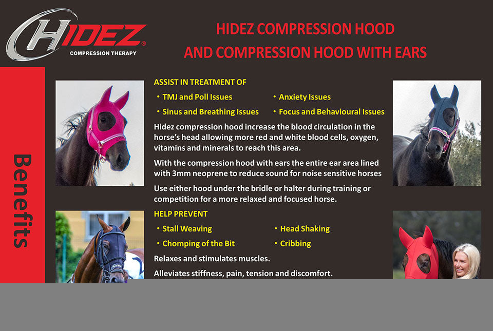 Hidez Compression Hood with Ears + Zip | Preorder