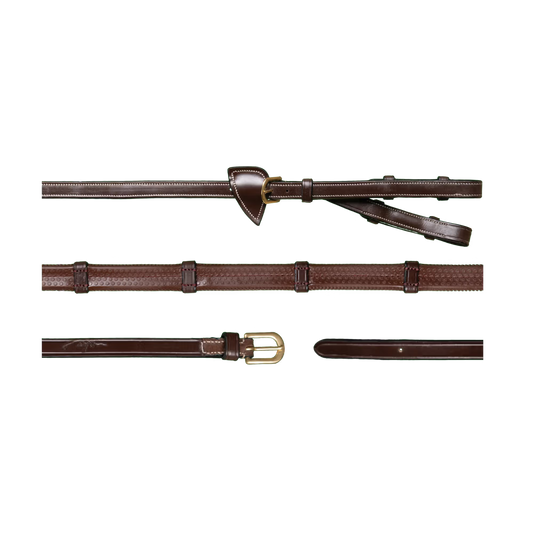 Dy'on D Collection 1/2" Rubber Converter Reins