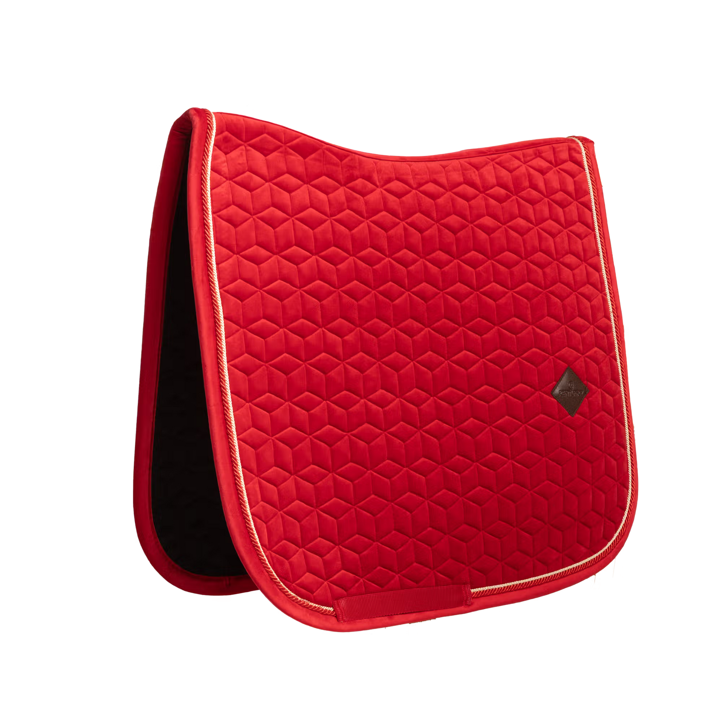 Kentucky Velvet Dressage Saddle Pad + Polo Bandage Set | Choose Colour