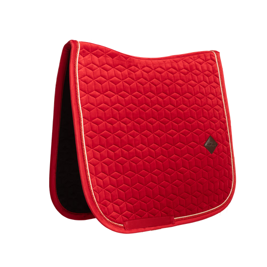 Kentucky Velvet Dressage Saddle Pad + Polo Bandage Set | Choose Colour