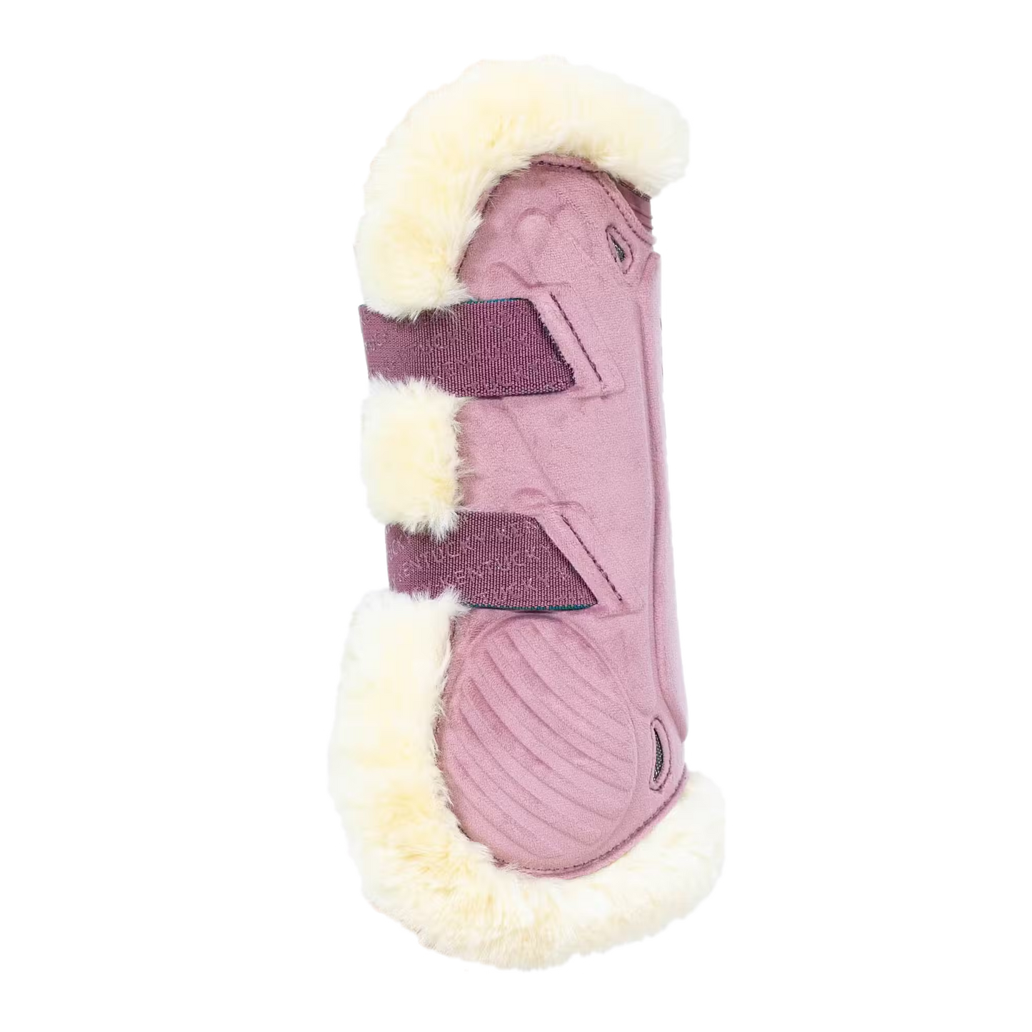 Kentucky Faux Sheepskin Tendon Boots Bamboo Shield Velvet Elastic