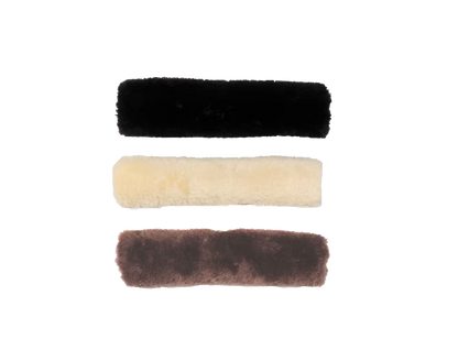 Kentucky Faux Sheepskin Noseband Cover | Choose Colour
