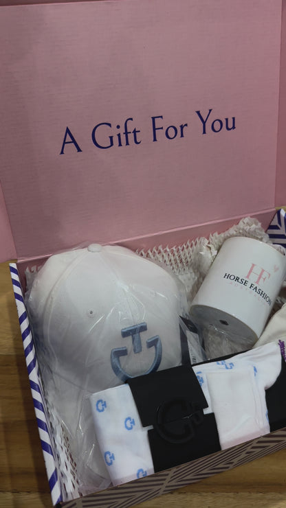 Cavalleria Toscana Equestrian Gift Box | Cap and Socks