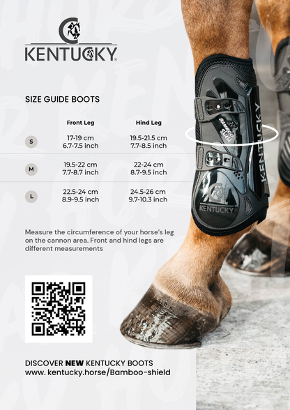 Kentucky Faux Sheepskin Tendon Boots Bamboo Shield Velvet Elastic