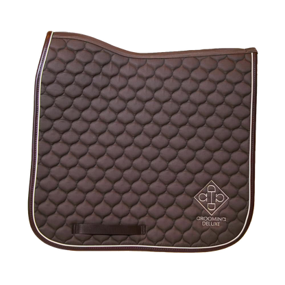 Kentucky Grooming Deluxe Dressage Saddle Pad | Beige or Brown