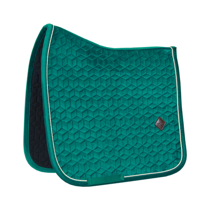 Kentucky Velvet Dressage Saddle Pad + Polo Bandage Set | Choose Colour