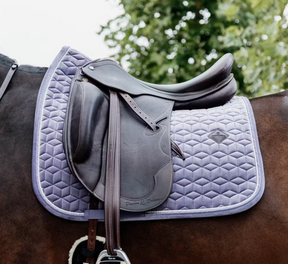 Kentucky Velvet Dressage Saddle Pad + Polo Bandage Set | Choose Colour