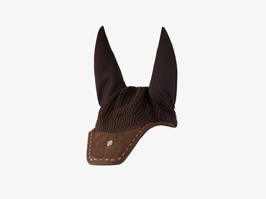 PS of Sweden Fall 21 Brown Suede Ear Bonnet | Coffee