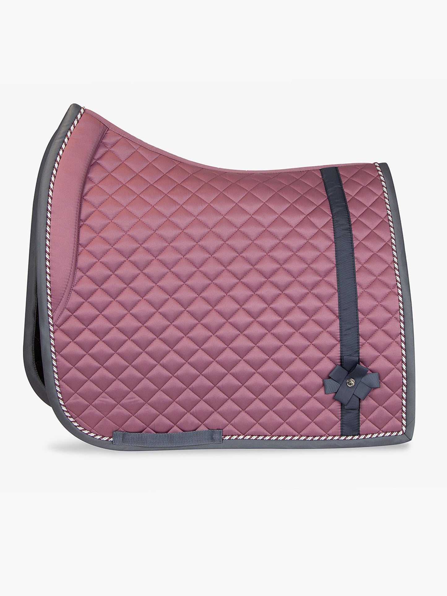 PS of Sweden Bow Saddle Pad Roseberry and Grey