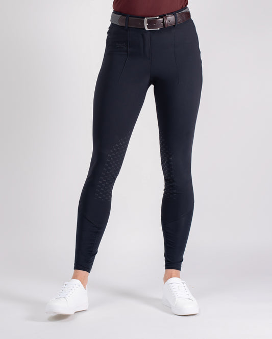 Fager Ella Superior Breeches | Full Seat Grip Navy