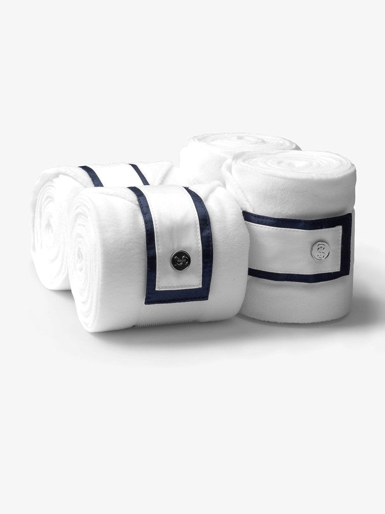 PS of Sweden Polo Bandages Signature White with Navy