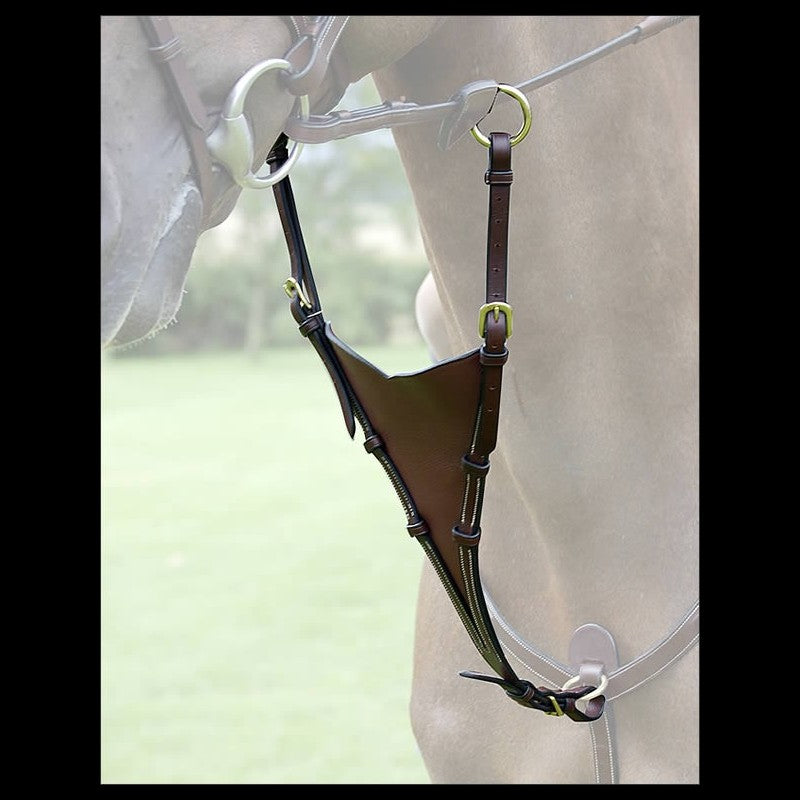 Dy'on D Collection Soft Bib Martingale Attachment Horse Fashion Australia