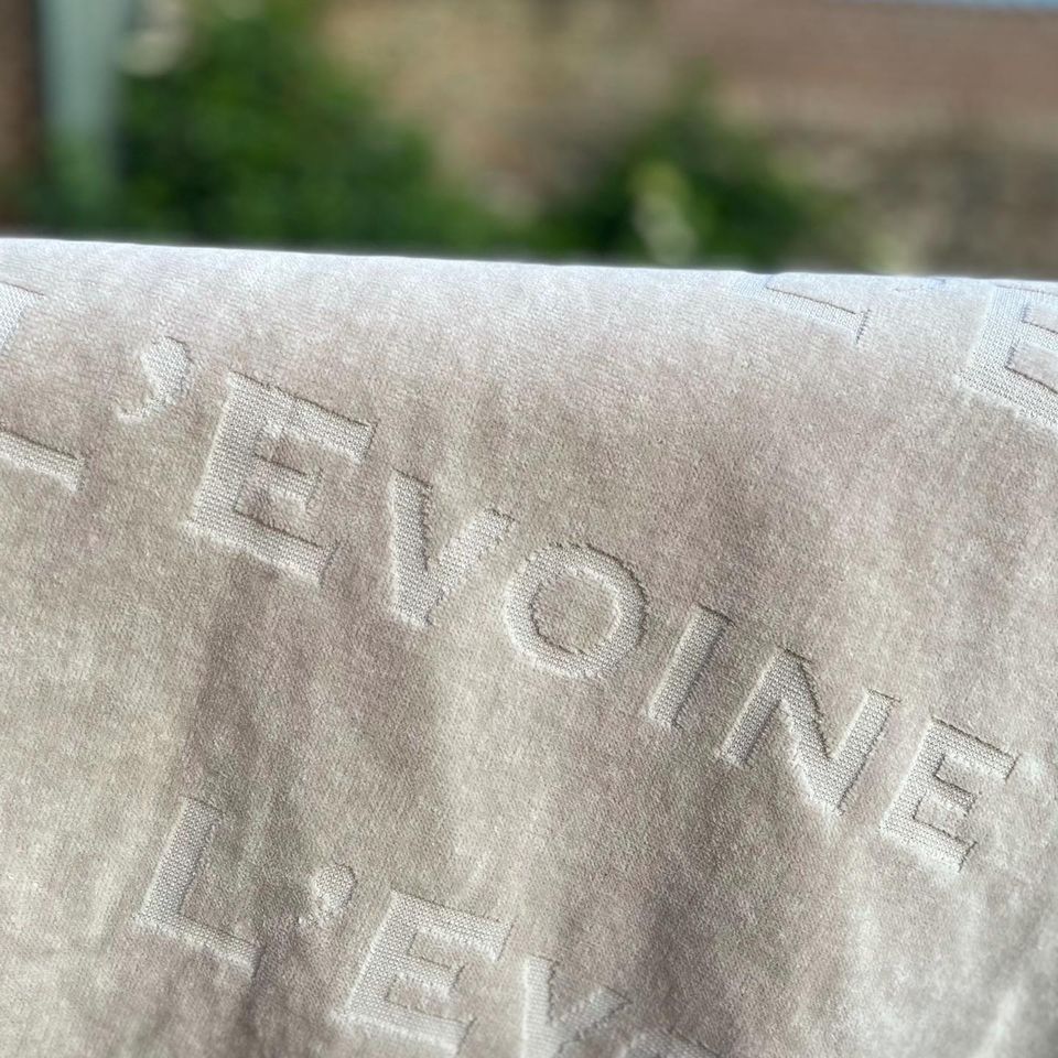 L'Evoine Terry Cotton Bridle Towel