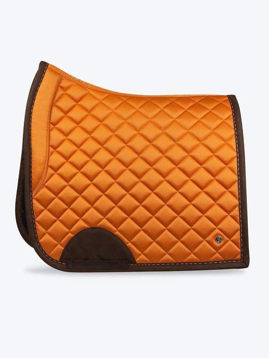 PS of Sweden FW21 Brown Suede Burnt Orange Saddle Pad | Dressage or Jump