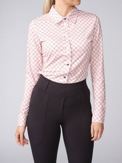 PS of Sweden Spring 22 Clarissa Shirt | Lotus Pink or Clear Sky