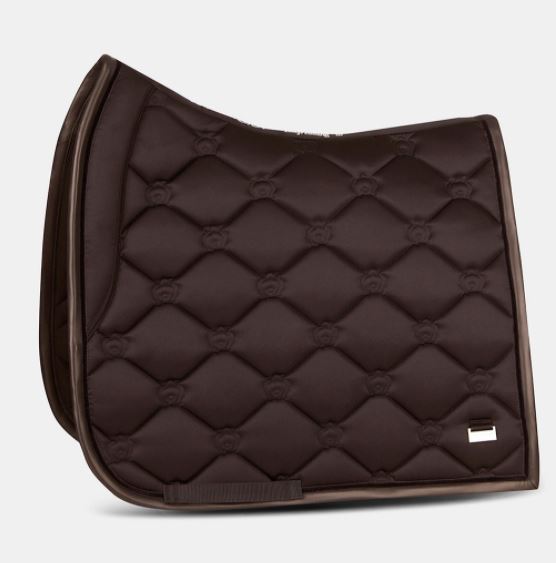 PS of Sweden SS21 Monogram Saddle Pad | Coffee | Dressage or Jump