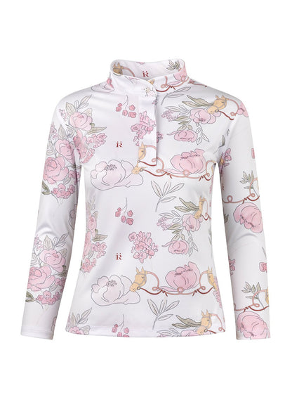 Ronner Conde Show Shirt | Jardin Pastel Rose | Long Sleeve