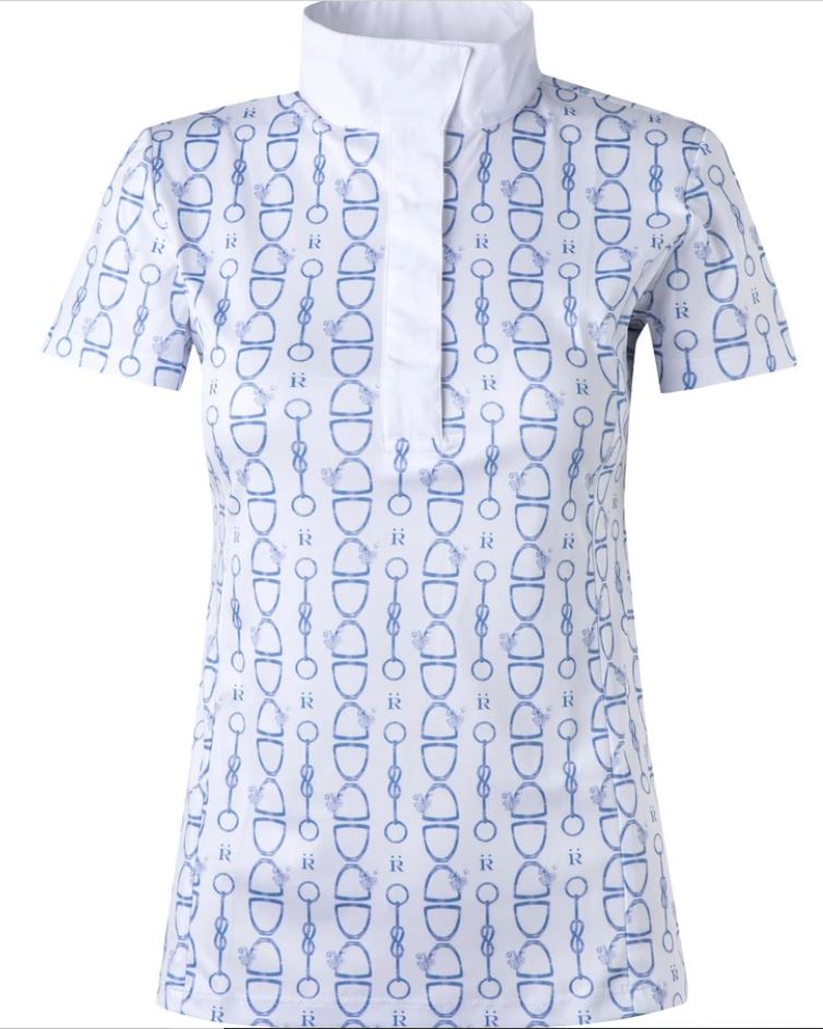 Ronner Dianella Short Sleeve Show Shirt | Stirrup Blue