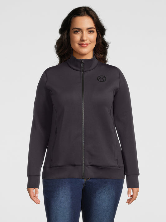 PS of Sweden Curvy Freya Full Zip Jacket | Navy or Black