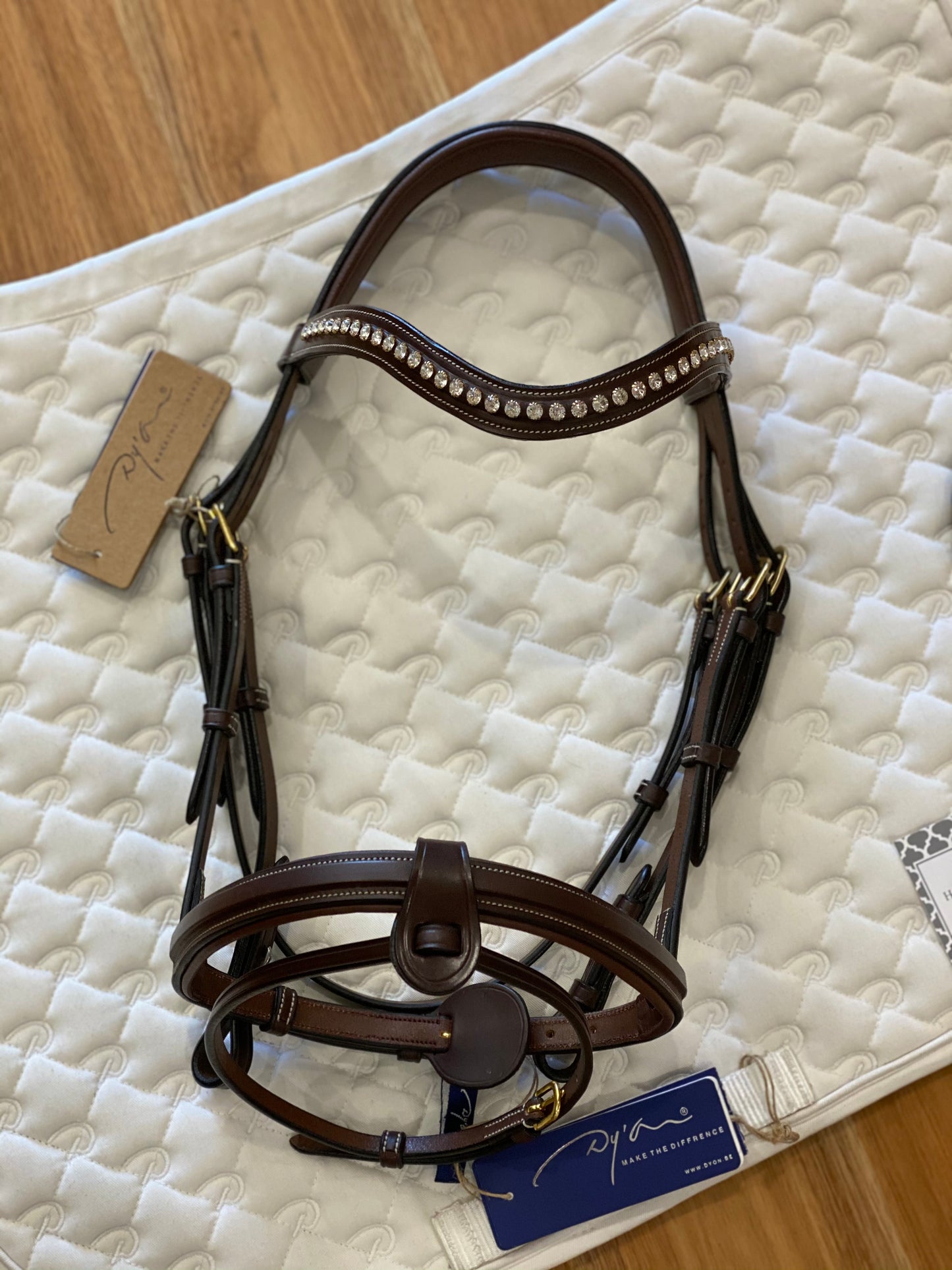 Dy’on Collection Semi-Custom Flash Noseband Bridle