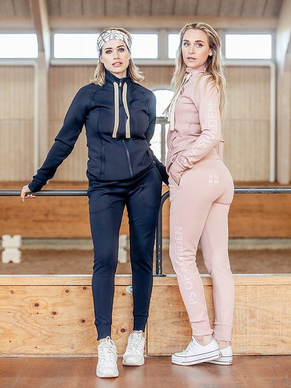 PS of Sweden JAYNE Zip Up Sweater Leisure | Navy or Pink