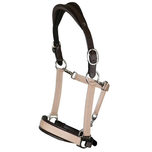 Dy'on La Cense 2 in 1 Halter Creme/Brown and Lead Set