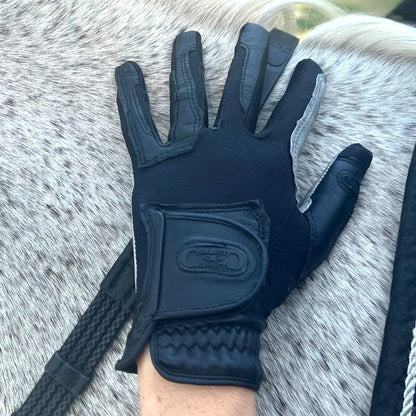 Correct Connect Coppertech™️ Oil-Tac ™️ Leather Premium Riding Glove