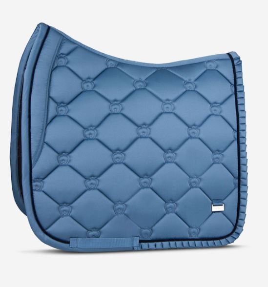 PS of Sweden SS21 Ruffle Dressage Saddle Pad | Sea