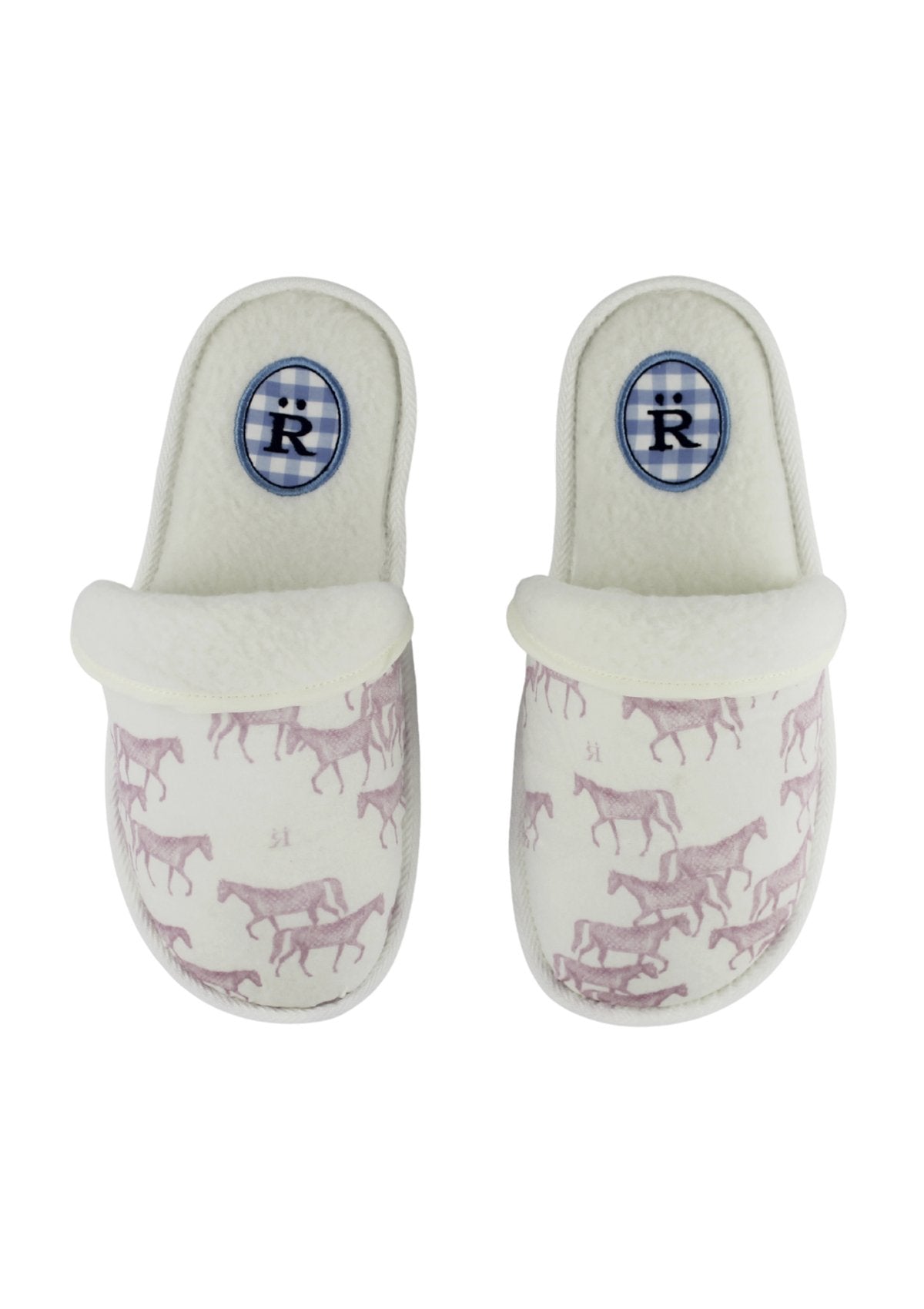 Ronner Allegria Slippers Mini Horse Navy or Pink Horse Fashion