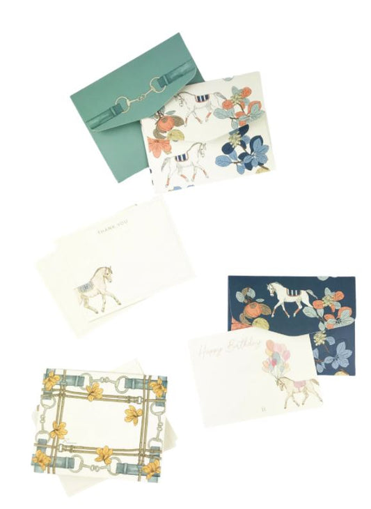 Ronner Equestrian Stationery Gift Card Set of 14 Mixed Cards
