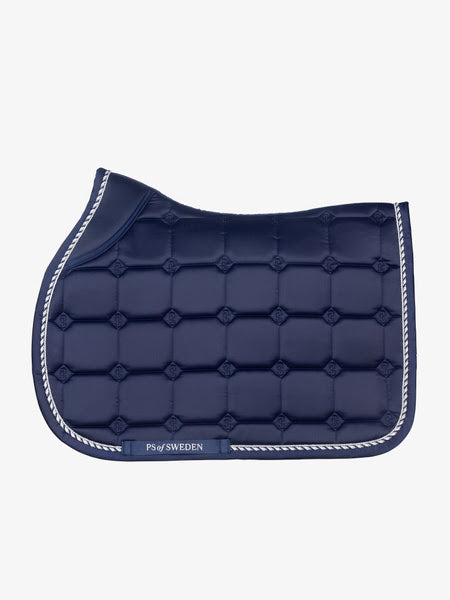 PS of Sweden Saddle Pad JUMP Square | Navy
