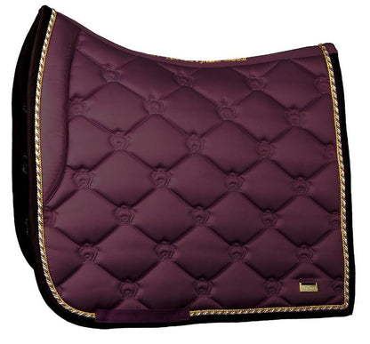 PS of Sweden Monogram Saddle Pad WINE Dressage or Jump